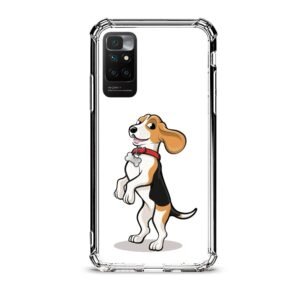 Playful dog θήκη διάφανη & σχέδιο  d1034 γιά Xiaomi Redmi 10