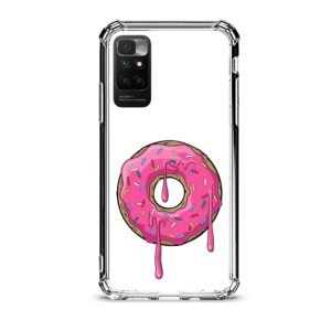 Donut θήκη διάφανη & σχέδιο  d1038 γιά Xiaomi Redmi 10
