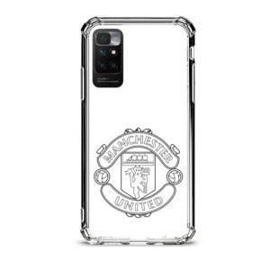 Manchester United θήκη διάφανη & σχέδιο  d1040 γιά Xiaomi Redmi 10