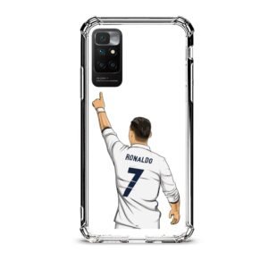 Ronaldo θήκη διάφανη & σχέδιο  d1047 γιά Xiaomi Redmi 10