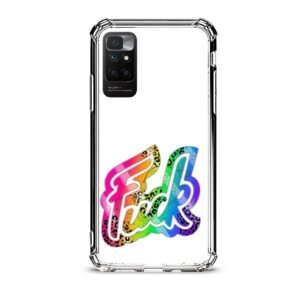 F*ck θήκη διάφανη & σχέδιο  d1054 γιά Xiaomi Redmi 10