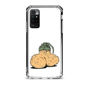 Bomb θήκη διάφανη & σχέδιο  d1056 γιά Xiaomi Redmi 10