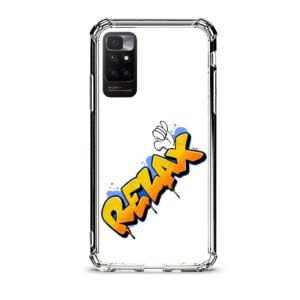Relax θήκη διάφανη & σχέδιο  d1058 γιά Xiaomi Redmi 10