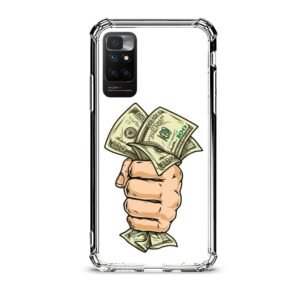Money θήκη διάφανη & σχέδιο  d1060 γιά Xiaomi Redmi 10