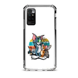 Tom & Jerry θήκη διάφανη & σχέδιο  d1066 γιά Xiaomi Redmi 10
