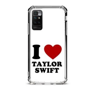 Love Swift Taylor θήκη διάφανη & σχέδιο  d1067 γιά Xiaomi Redmi 10