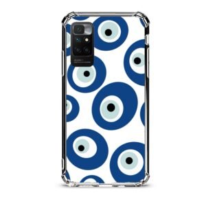 Evil eye θήκη διάφανη & σχέδιο  d1085 γιά Xiaomi Redmi 10