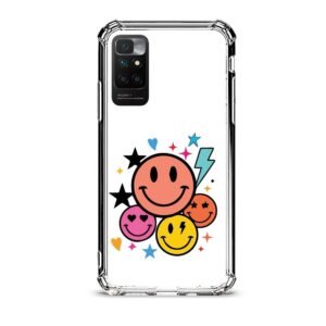 Smilies θήκη διάφανη & σχέδιο  d1095 γιά Xiaomi Redmi 10