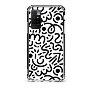 Abstract pattern θήκη διάφανη & σχέδιο  d1101 γιά Xiaomi Redmi 10