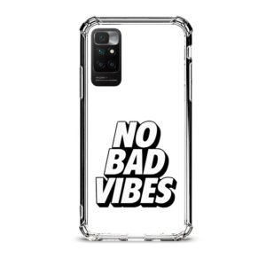 No bad vibes θήκη διάφανη & σχέδιο  d1103 γιά Xiaomi Redmi 10