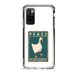 No piece duck θήκη διάφανη & σχέδιο  d1107 γιά Xiaomi Redmi 10