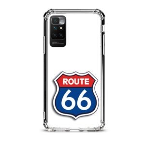 Route 66 θήκη διάφανη & σχέδιο  d1108 γιά Xiaomi Redmi 10