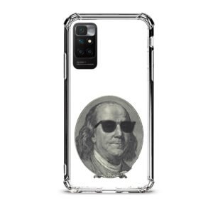 Franklin glasses θήκη διάφανη & σχέδιο  d1113 γιά Xiaomi Redmi 10