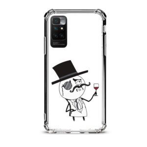 Meme figure θήκη διάφανη & σχέδιο  d1114 γιά Xiaomi Redmi 10