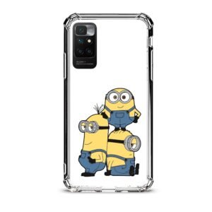 Minions θήκη διάφανη & σχέδιο  d1125 γιά Xiaomi Redmi 10