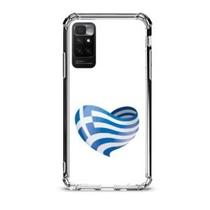 Love Greece θήκη διάφανη & σχέδιο  d1127 γιά Xiaomi Redmi 10