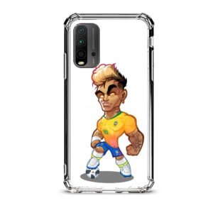 Neymar Jr θήκη διάφανη & σχέδιο  d1006 γιά Xiaomi Redmi 9T