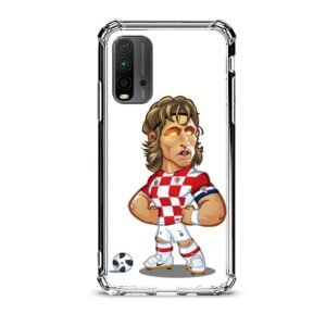 Luka Modric θήκη διάφανη & σχέδιο  d1007 γιά Xiaomi Redmi 9T