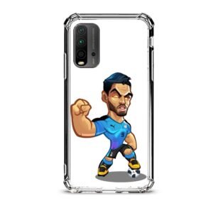 Luis Suarez θήκη διάφανη & σχέδιο  d1008 γιά Xiaomi Redmi 9T