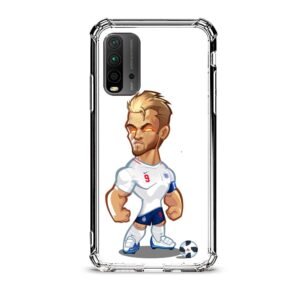 Harry Kane θήκη διάφανη & σχέδιο  d1010 γιά Xiaomi Redmi 9T
