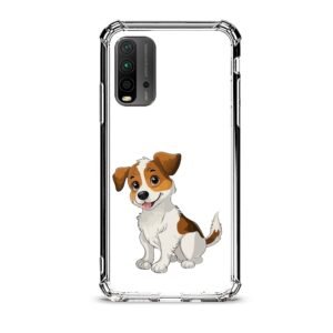 Cute dog θήκη διάφανη & σχέδιο  d1033 γιά Xiaomi Redmi 9T