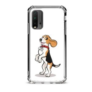 Playful dog θήκη διάφανη & σχέδιο  d1034 γιά Xiaomi Redmi 9T