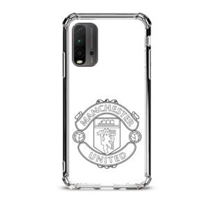 Manchester United θήκη διάφανη & σχέδιο  d1040 γιά Xiaomi Redmi 9T