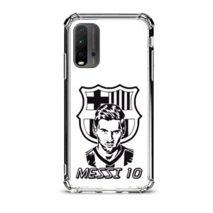 Messi Barcelona θήκη διάφανη & σχέδιο  d1043 γιά Xiaomi Redmi 9T
