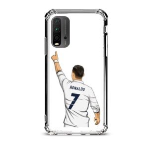 Ronaldo θήκη διάφανη & σχέδιο  d1047 γιά Xiaomi Redmi 9T
