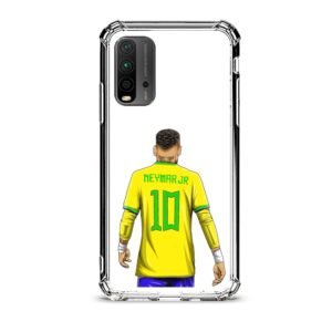Neymar Jr θήκη διάφανη & σχέδιο  d1048 γιά Xiaomi Redmi 9T
