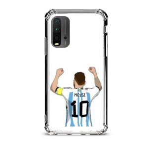 Lionel Messi θήκη διάφανη & σχέδιο  d1049 γιά Xiaomi Redmi 9T