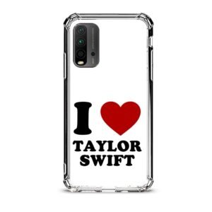 Love Swift Taylor θήκη διάφανη & σχέδιο  d1067 γιά Xiaomi Redmi 9T
