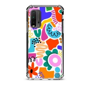 Shapes θήκη διάφανη & σχέδιο  d1072 γιά Xiaomi Redmi 9T