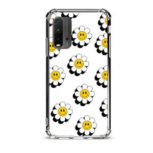 Daisies θήκη διάφανη & σχέδιο  d1075 γιά Xiaomi Redmi 9T