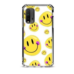 Smilies θήκη διάφανη & σχέδιο  d1076 γιά Xiaomi Redmi 9T
