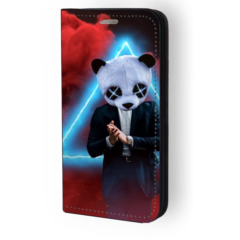 Θήκη book με σχέδιο style panda 91147 (Redmi Note 14 5G)