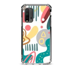 Shapes θήκη διάφανη & σχέδιο  d1083 γιά Xiaomi Redmi 9T