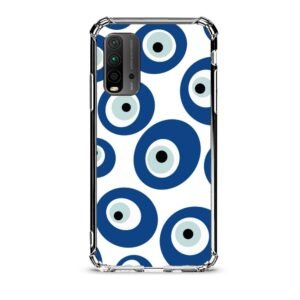 Evil eye θήκη διάφανη & σχέδιο  d1085 γιά Xiaomi Redmi 9T