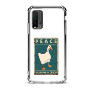 No piece duck θήκη διάφανη & σχέδιο  d1107 γιά Xiaomi Redmi 9T