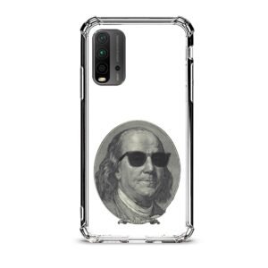 Franklin glasses θήκη διάφανη & σχέδιο  d1113 γιά Xiaomi Redmi 9T