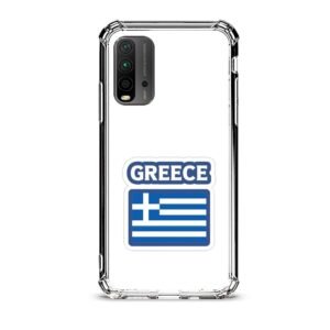 Greece θήκη διάφανη & σχέδιο  d1126 γιά Xiaomi Redmi 9T