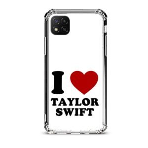 Love Swift Taylor θήκη διάφανη & σχέδιο  d1067 γιά Xiaomi Redmi 9C