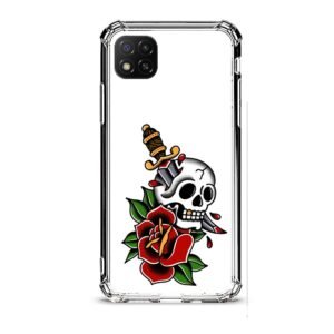 Sword skull θήκη διάφανη & σχέδιο  d1068 γιά Xiaomi Redmi 9C