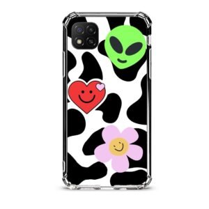 Smiley faces θήκη διάφανη & σχέδιο  d1073 γιά Xiaomi Redmi 9C