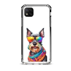 Sunglasses dog θήκη διάφανη & σχέδιο  d1080 γιά Xiaomi Redmi 9C