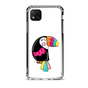 Colorful bird θήκη διάφανη & σχέδιο  d1093 γιά Xiaomi Redmi 9C