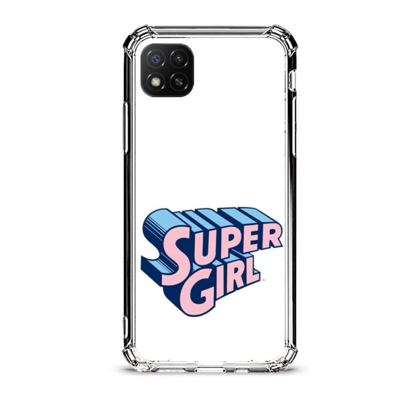 Super girl θήκη διάφανη & σχέδιο  d1115 γιά Xiaomi Redmi 9C