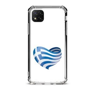 Love Greece θήκη διάφανη & σχέδιο  d1127 γιά Xiaomi Redmi 9C