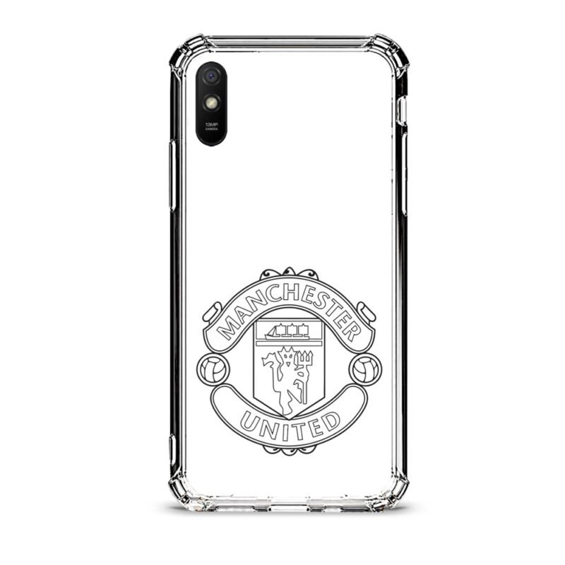 Manchester United θήκη διάφανη & σχέδιο  d1040 γιά Xiaomi Redmi 9A/9AT