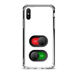 On off switch θήκη διάφανη & σχέδιο  d1082 γιά Xiaomi Redmi 9A/9AT